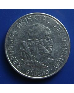 Uruguay  100 Nuevos pesos1989 km# 96 