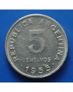 Argentina  5 Centavos1955km# 50