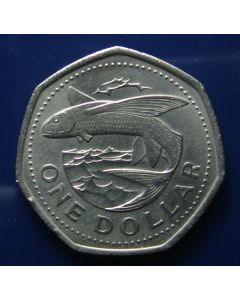 Barbados Dollar1988km# 14.2