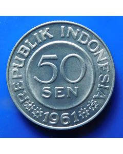 Indonesia 50 Sen1961km# 14 