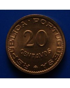 Timor 20 Centavos1970 km# 17  