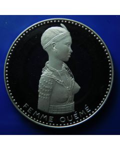 Dahomey 	500 Francs	1971	 FEMME OUÉMÉ - "999.9"under "500" (not mentionedin krause)
