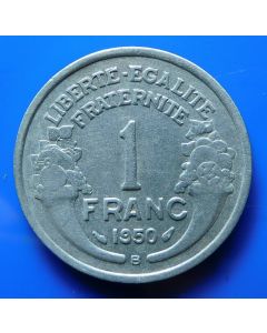 France  Franc 1950Bkm#  885a2