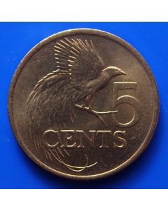 Trinidad & Tobago  5 Cents1997 km# 30