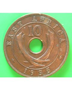 East Africa  10 Cents1935km# 19 Schön# 22