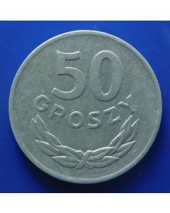 Poland 	 50 Groszy	1973