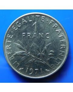France  Franc1971 km#  925.1 Schön# 67