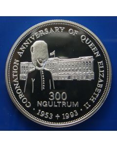 Bhutan  300 Ngultrums1993km# 66  