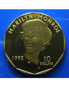 Marshall islands	 10 Dollars	1995	 Marilyn Monroe 1926-1962 actress