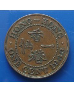 Hong Kong 	 Cent	1933	 - George V