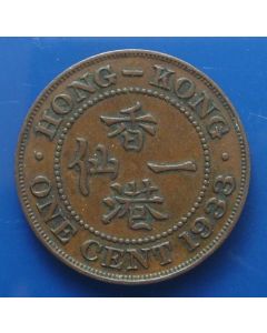 Hong Kong  Cent1933 km# 17 Schön# 7