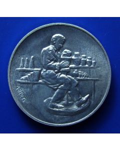 San Marino 	 10 Lire	1978	 Potter – Terra Cotta made by wheel lathe