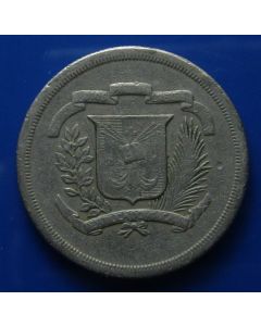 Dominican Republic½ Peso1980km# 52