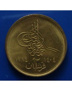 Egypt  2 Piastres1984km# 554.1  Schön# 269a