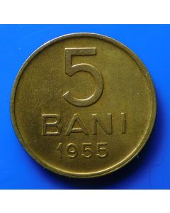 Romania  5 Bani1955km# 83.2