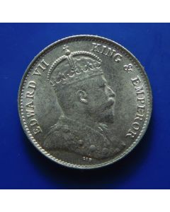 Hong Kong 	 5 Cents	1905	High Qality coin