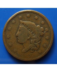 United States Large Cents1836km#45 