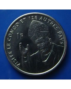 Congo Democratic Republic km# 159  Franc2004