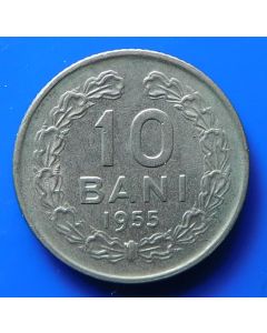 Romania  10 Bani1955km# 84.3