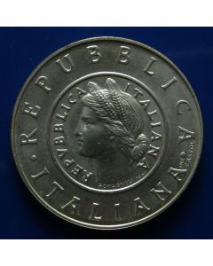 Italy km# 219 Lira2001