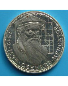 Germany-Federal Republic 	 5 Mark	1968	 Proof / Silver - 375th Ann. Death of Gerhard Mercator