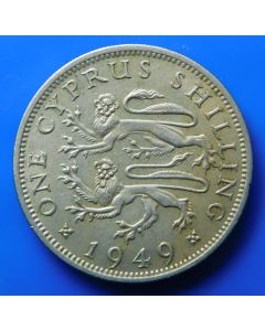 Cyprus	 Shilling	1949