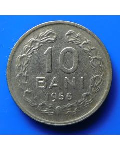 Romania  10 Bani1956km# 84.3 