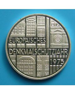 Germany-Federal Republic 	 5 Mark	1975	 Proof / Silver - European Monument Protection Year
