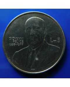 Malta 	 5 Liri	1993	 25Th. Ann. Central Bank - Silver