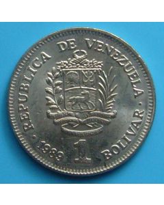 Venezuela  Bolivar1989 Y# 52a1  Schön# not specified