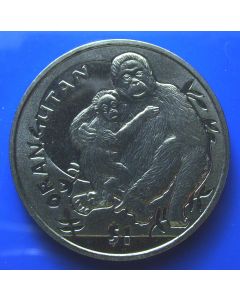 Sierra Leone 	 Dollar	2010	  Orangutan