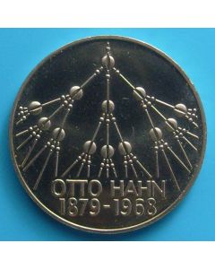 Germany-Federal Republic 	 5 Mark	1979	  Proof - 100th Ann. Birth of Otto Hahn
