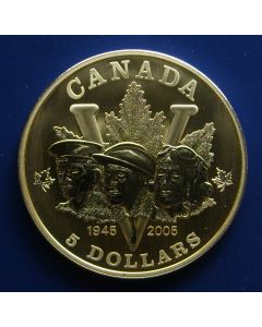 Canada 5 Dollars2005km# 556.2 