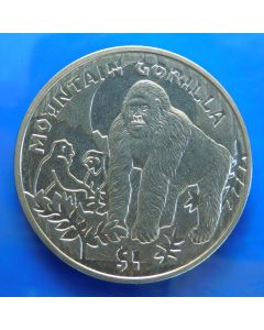 Sierra Leone 	 Dollar	2011	 Mountain Gorilla