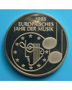 Germany-Federal Republic 	 5 Mark	1985	 European Year of Music - Proof