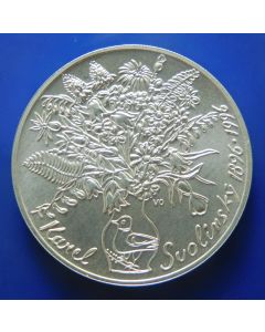 Czech Republic  200 Korun 1996	 100th Anniversary of the Birth of Karel Svolinský – Milled edge / Silver