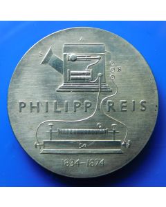 Germany Democratic Republic 	 5 Mark	1974	 Centenary Death of Philipp Reis - unc