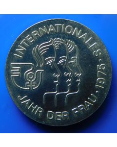 Germany Democratic Republic 	 5 Mark	1975	 International Woman's Year - unc