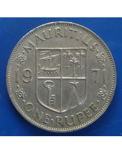 Mauritius  Rupee1971km# 35.1