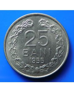 Romania  25 Bani1955km# 85.3 