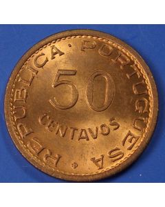 Timor 50 Centavos1970 km# 18  