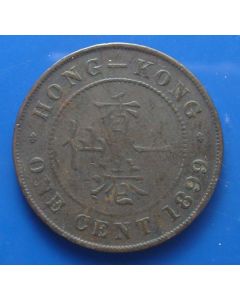 Hong Kong  Cent1899 km# 4.3