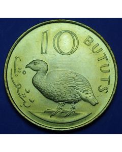 Gambia 	10 Bututs	1998	 Double-spurred francolin - unc