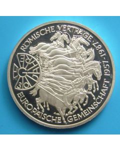 Germany-Federal Republic 	 10 Mark	1987	 Proof / Silver  – 30 Years of European Unity