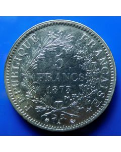 France  5 Francs 1873A km#  820.1