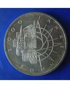 Germany-Federal Republic 	 10 Mark	1989	 2000th Ann. City of Bonn – Silver