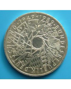 Germany-Federal Republic 	 10 Mark	1989	 40th Ann. Republic – Silver