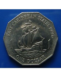 East Caribbean States  Dollar1996km# 20