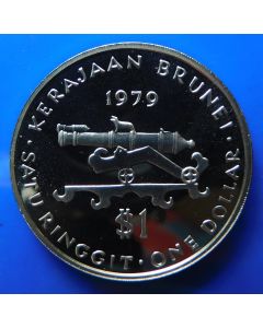 Brunei  Dollar1979 km# 20  Schön# 17