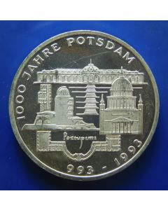 Germany-Federal Republic 	 10 Mark	1993	 1000th Ann. Potsdam – Silver